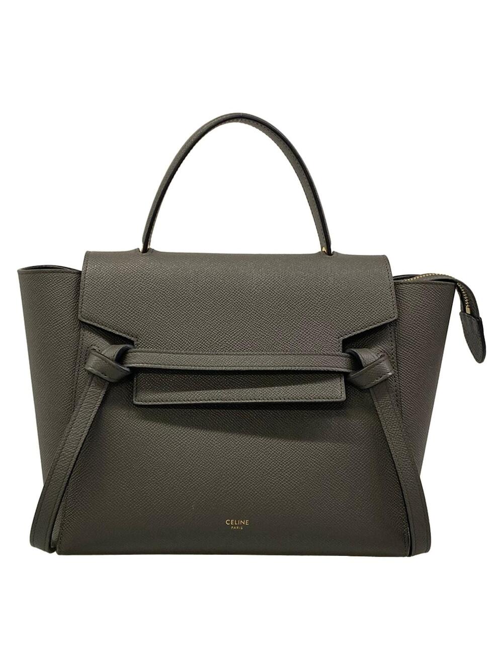 Celine Belt Bag Micro Gray Grained #342373C15B